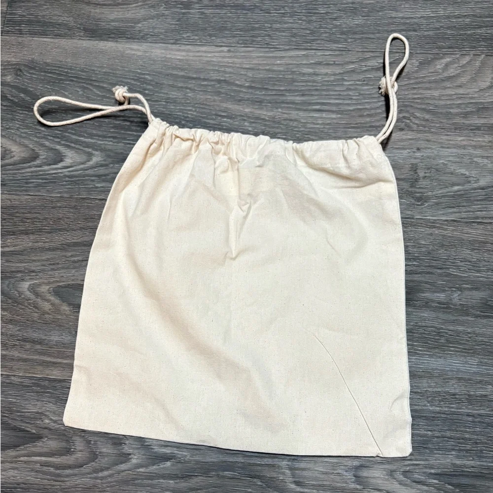Lovely, Convenient Arbonne Beige Drawstring Bag